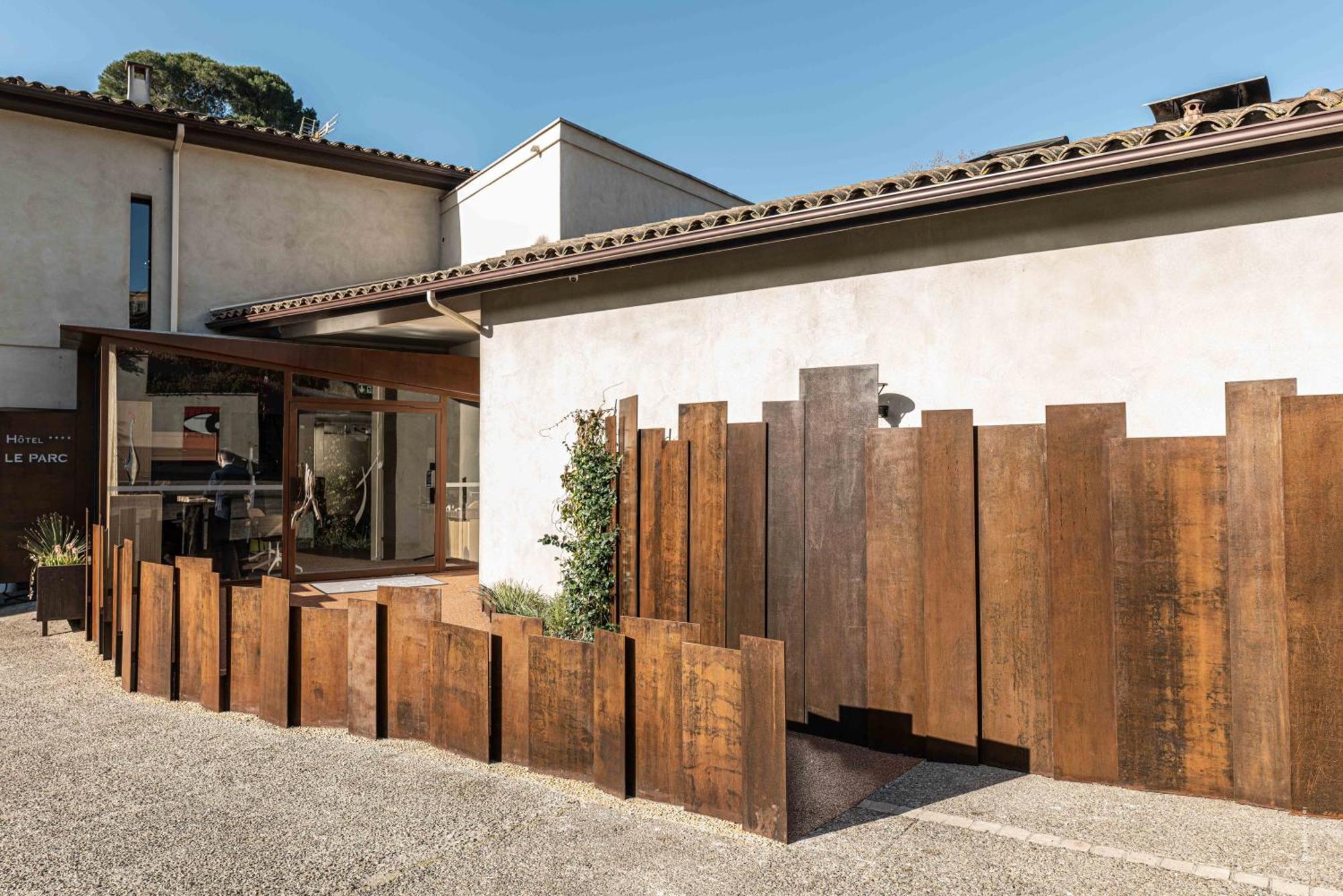 Hôtel Le Parc - La Table de Franck Putelat Carcassonne Exterior foto